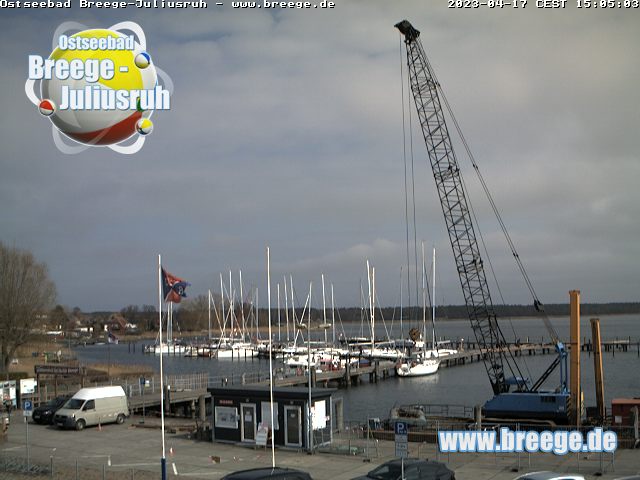 Webcam Hafen Breege